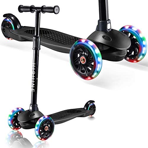 Hishine 3 Wheels Kick Scooter for Kids